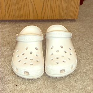 White Crocs